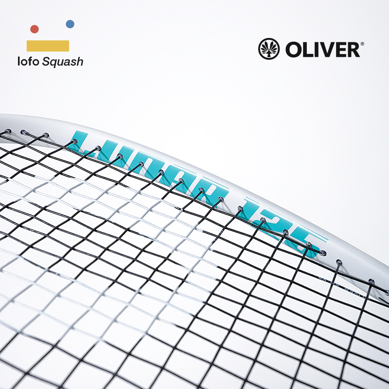 奥立弗OLIVER LUNAR125乐否壁球拍高颜值正品赛用初学全碳素壁球 - 图3