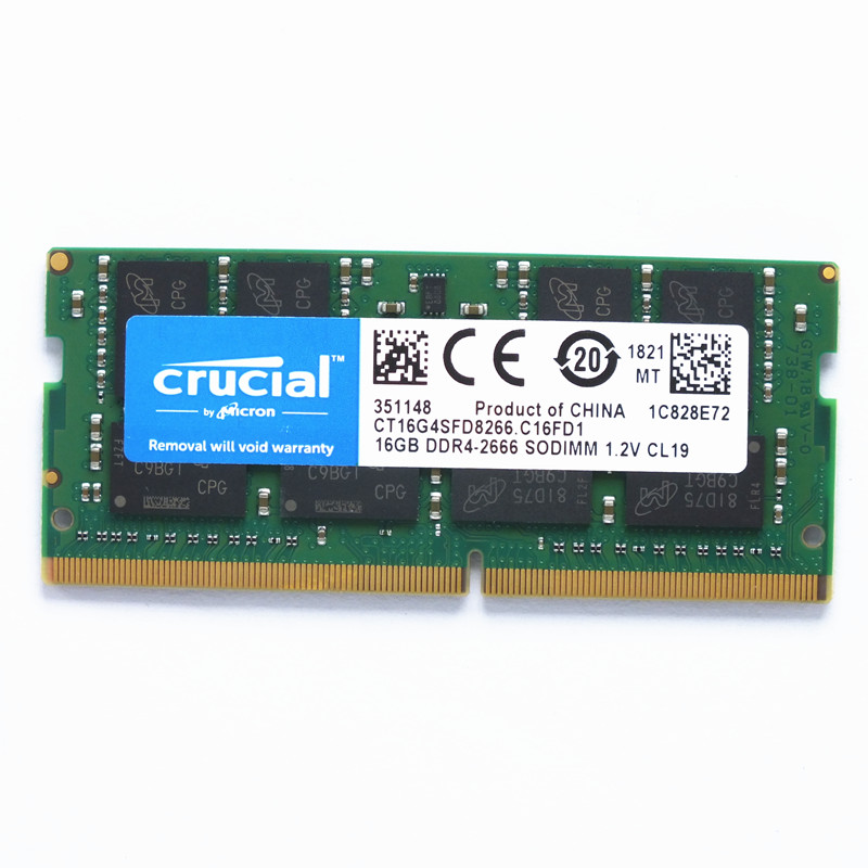 英睿达 32G 16G 8G 4G DDR4 2133 2400 2666 3200 笔记本内存 - 图0