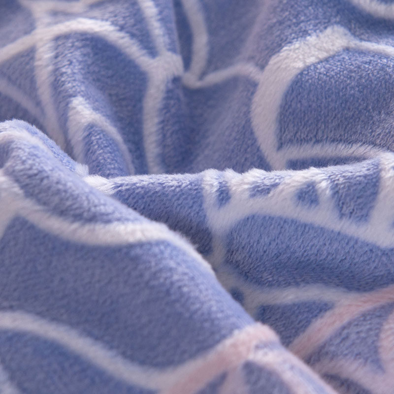 雕花牛奶绒四件套珊瑚绒被套床单冬季加厚双面绒法兰绒保暖防静电,淘宝优惠券,粉丝福利购,淘宝优惠卷