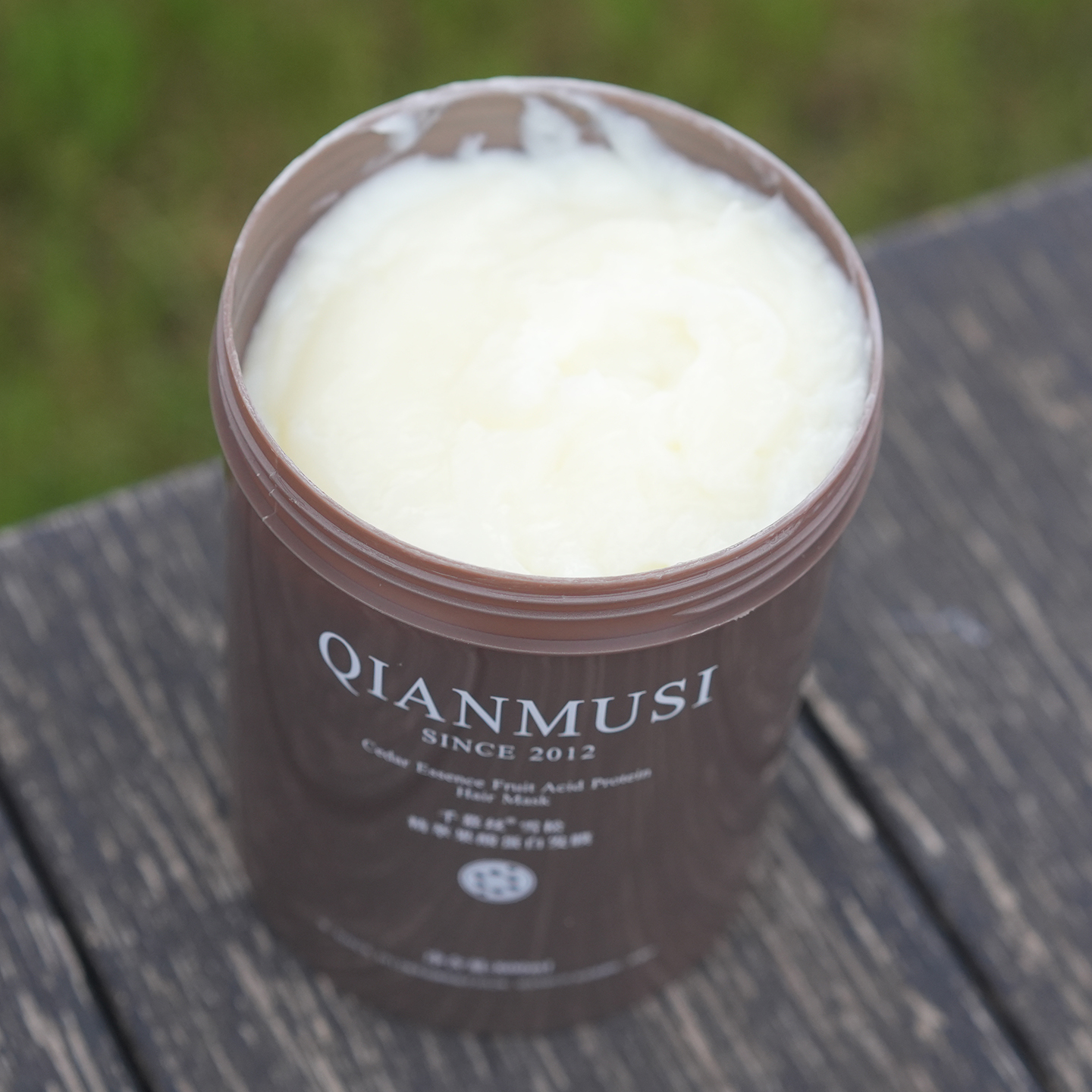 千慕丝雪松精粹果酸蛋白发膜护发素滋润柔顺保湿干枯毛躁受损修护 - 图1