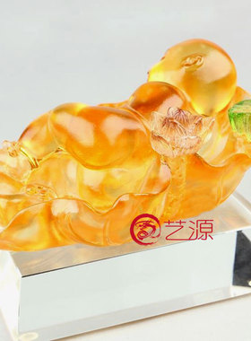 琉璃书房小孩子生日礼物新婚摆件