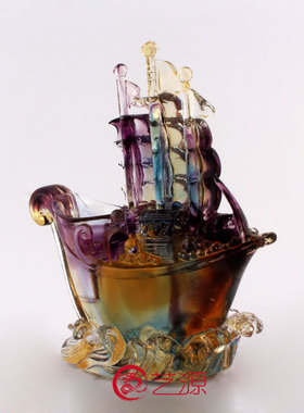 琉璃满载而归随手礼送客户摆件