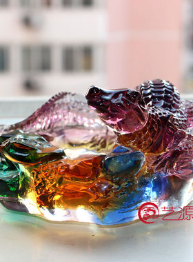 琉璃创意男朋友摆件送领导同事