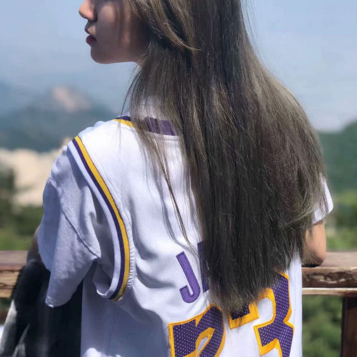 篮球服定制女夏季背心两件套bf风ins潮学生团购湖人灌篮高手球衣 - 图0