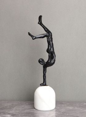 铸铁大理石欧式风软装饰品摆件