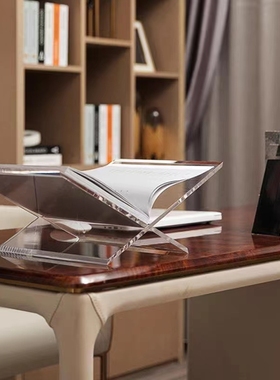 欧式创意亚克力书架软装饰品摆件