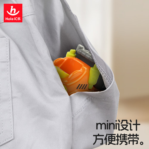 汇乐玩具工程车惯性仿真汽车模型男孩玩具车推土挖掘机职业早教车 - 图1