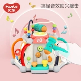 汇乐 Игрушки Happy Little Tiandi Baby Toy Table Многофункциональная шестифекция головоломка детского игрового стола Монадиан