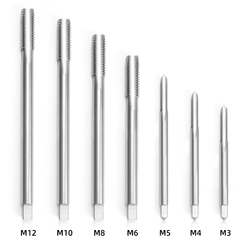丝锥机用攻丝钻头加长攻牙攻螺纹工具M2M2.5M3M4M5M6M8M10M12M27