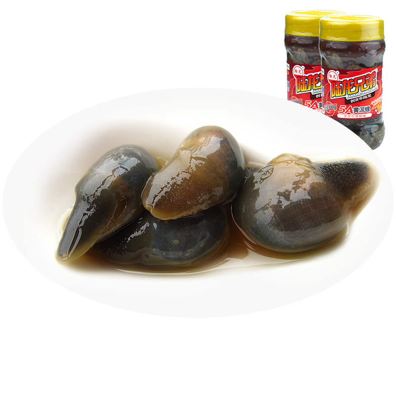 宁波老字号陆龙5a尊享脆爽*黄泥螺 陆龙生鲜贝类制品