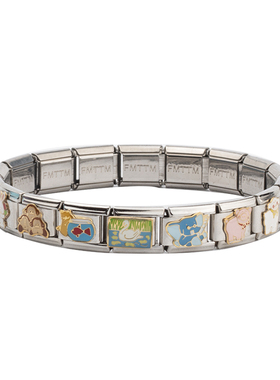 FMTTM模块手链小众精钢DIY礼物