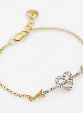 juicy欧美时尚一箭穿心手链