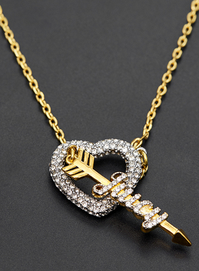 BOSHUOLINJUICY时尚女字母项链