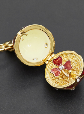 珐琅釉高级感时尚彩蛋吊坠