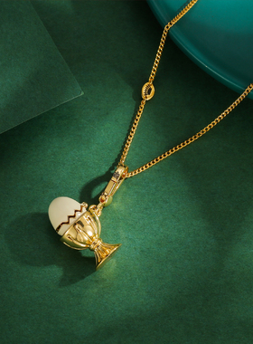 新款juicy男女白色彩蛋吊坠