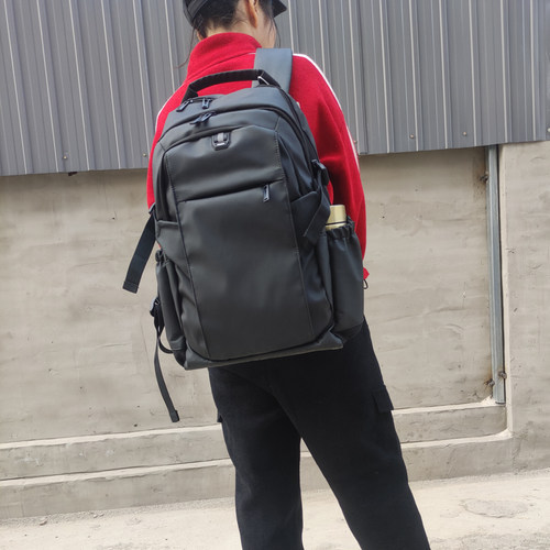 出口美国男士双肩包大容量旅行包商务男多功能出差电脑背包16.5寸 - 图1