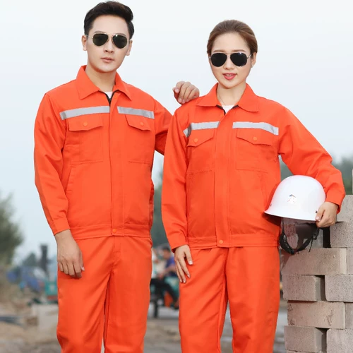 Демисезонный хлопковый светоотражающий износостойкий комбинезон, делается под заказ