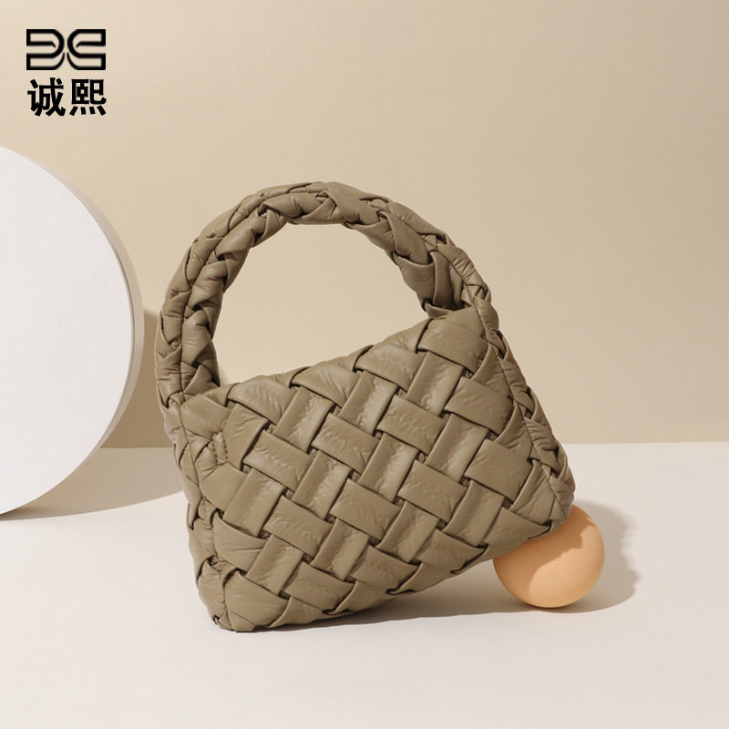 工厂夏季新款手工编织包包清新简约女士手提包软皮单肩斜挎包,淘宝优惠券,粉丝福利购,淘宝优惠卷