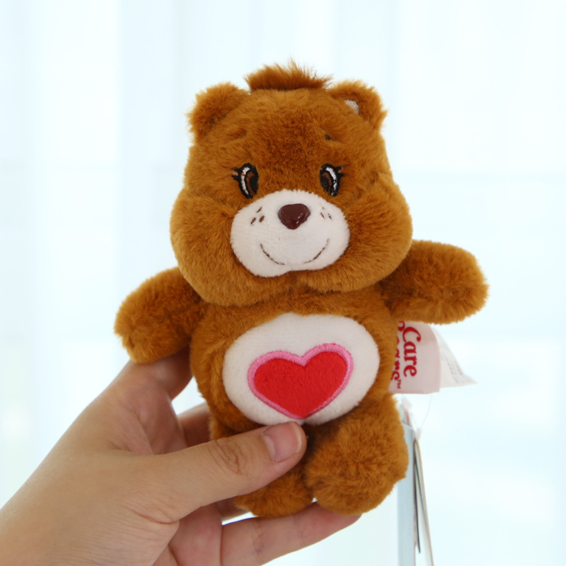 正版care bears爱心小熊包包挂件毛绒玩具儿童女生日礼物明星同款 - 图2