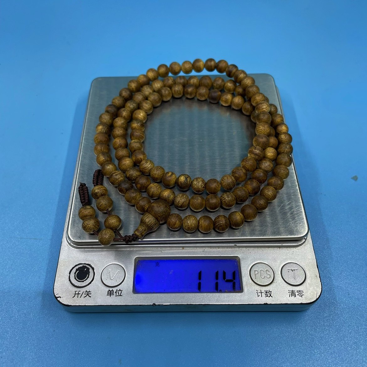 广东电白绿奇楠【9分沉】天然沉香佛珠6MM118颗棋楠男女沉香手串,淘宝优惠券,粉丝福利购,淘宝优惠卷