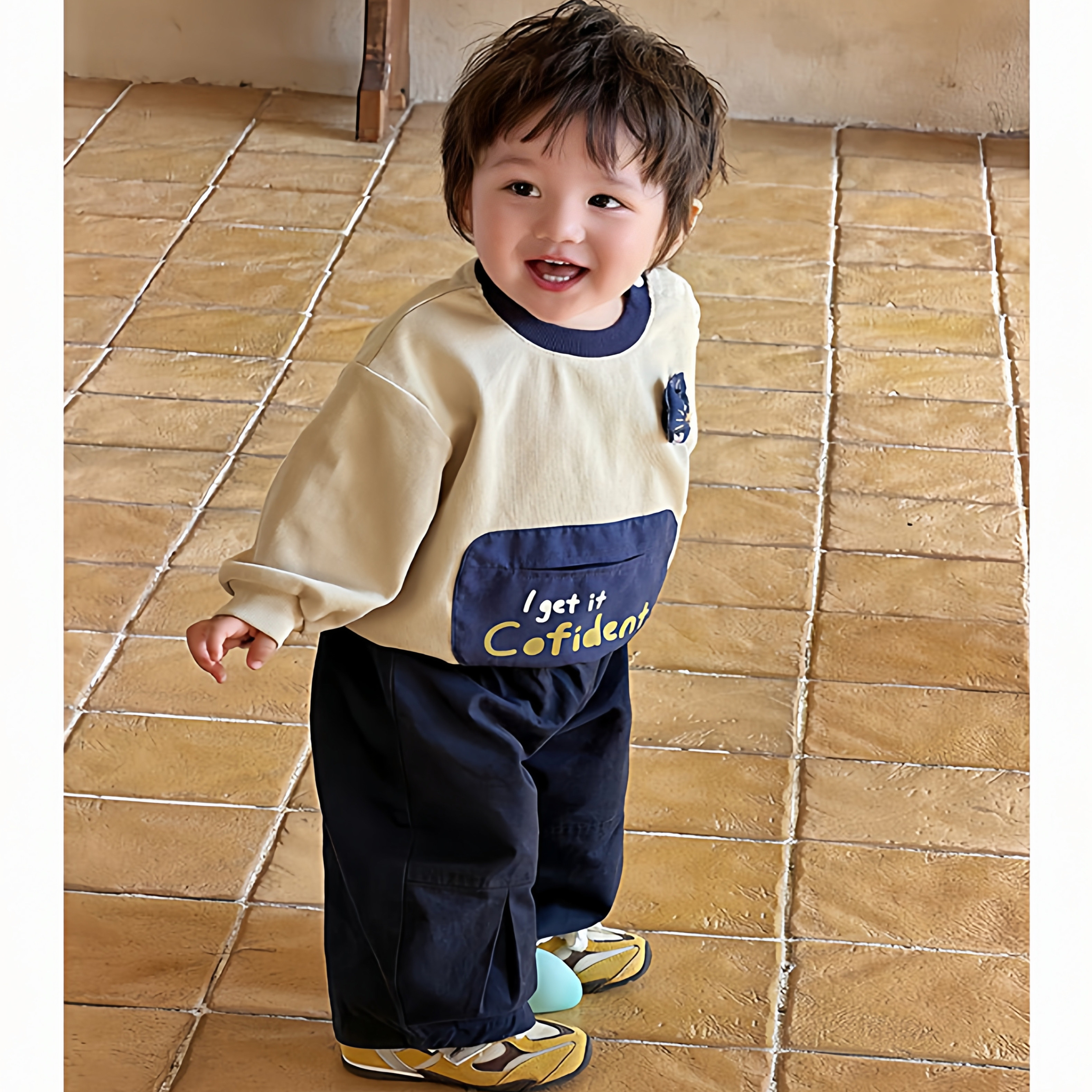 2026春季男童卡通韩版套装小男孩春款长袖卫衣休闲裤超洋气两件套,淘宝优惠券,粉丝福利购,淘宝优惠卷