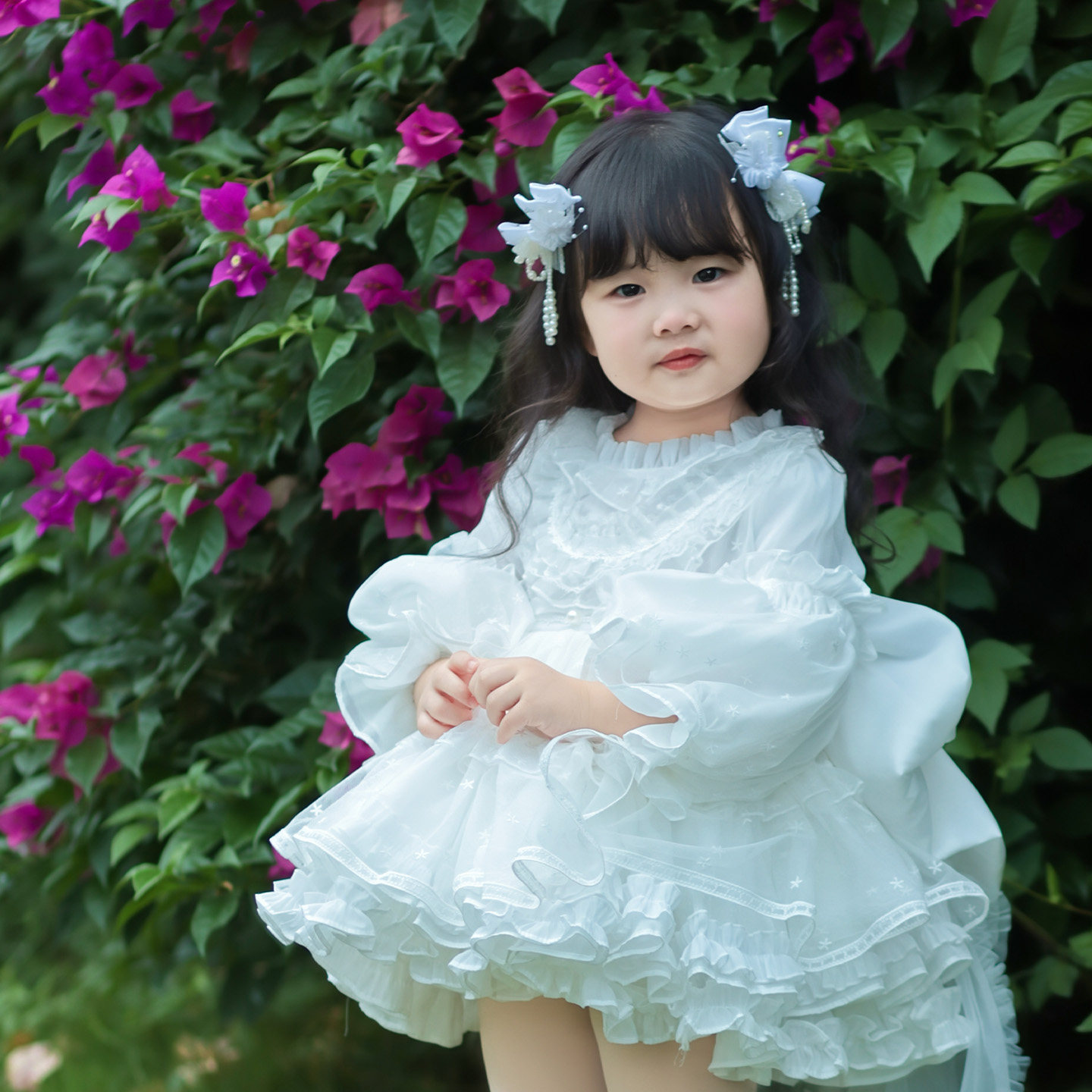 原创女童周岁公主裙生日抓周礼服花童婚纱蓬蓬裙秋冬新款满天星辰,淘宝优惠券,粉丝福利购,淘宝优惠卷