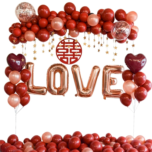 Gemstone красные свадебные комнаты