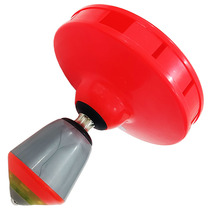 Fixed dry air bag head flying saucer 3-axis 130 single head empty bamboo swivel fast and steady light 220 gr adult gym shake 3 shaft empty bamboo