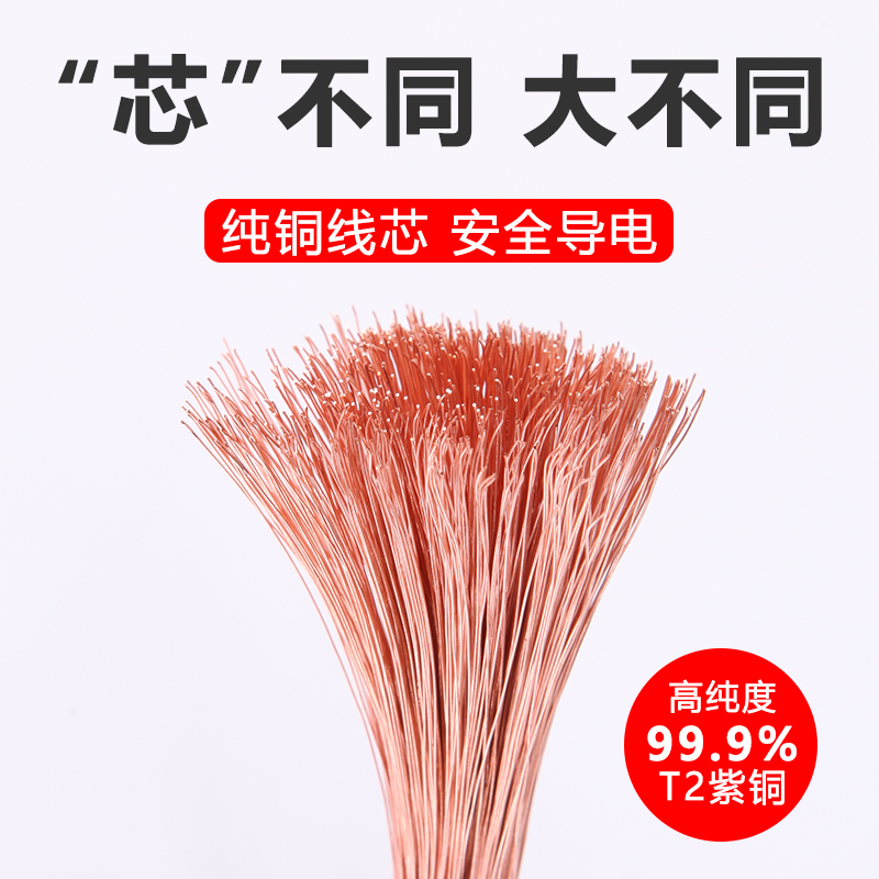避雷针接地线软铜线透明25平方铜芯电线国标16平方电缆线焊把线-图0