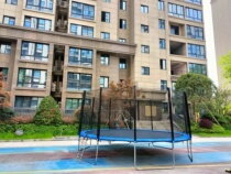 16 foot outdoor large trampoline sports equipment with fence guard nets jumping bed manufacturer direct sales 4 8 m sports