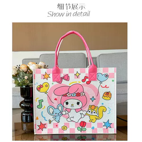 Мультяшная барсетка, льняная сумка, сумка для хранения, подарок на день рождения