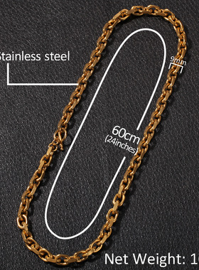 欧美钛钢街舞表演不退色十字链