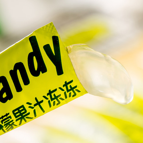 檬檬哒袋装散装柠檬凝胶果汁冻冻酸甜水果软糖果小吃休闲零食 - 图1