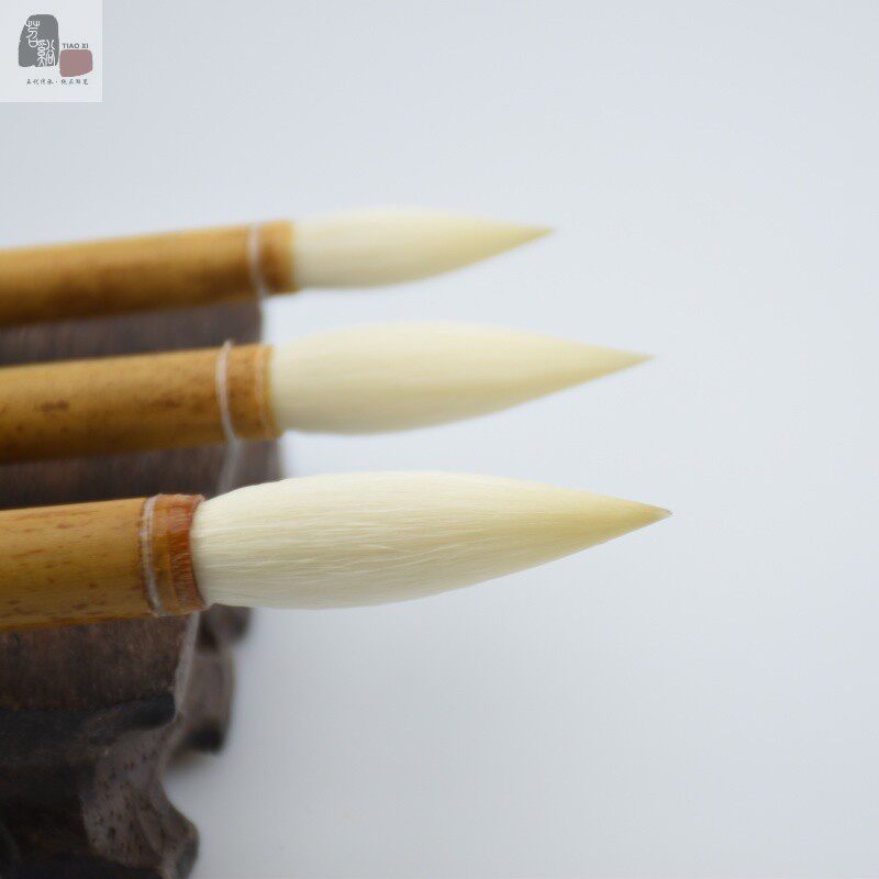 苕溪纯羊毫善琏毛笔正品初学进阶五体皆可单支白云工艺湖笔,淘宝优惠券,粉丝福利购,淘宝优惠卷