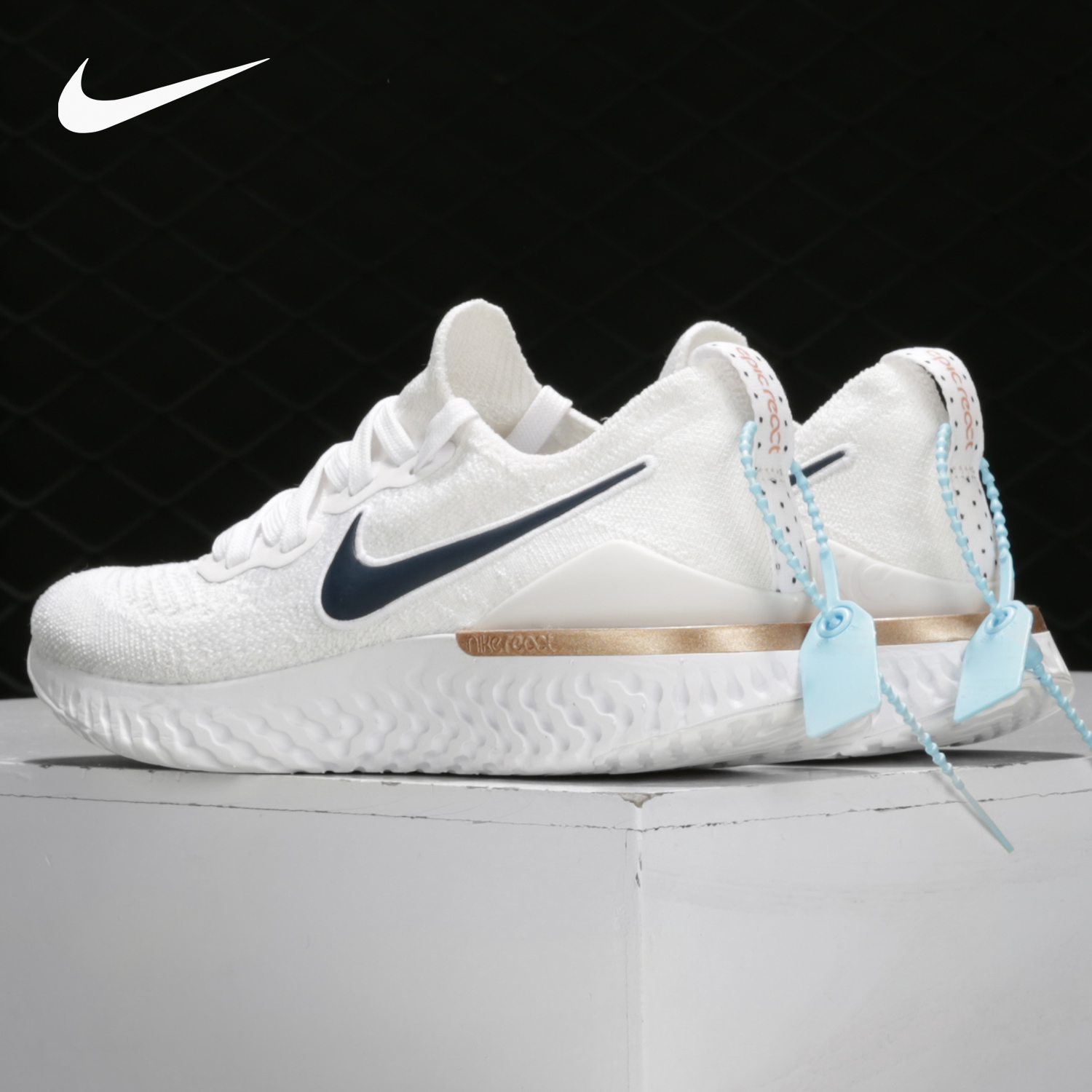 Nike/耐克正品EPIC REACT FLYKNIT 2男女缓震运动跑步鞋CI9101-图0