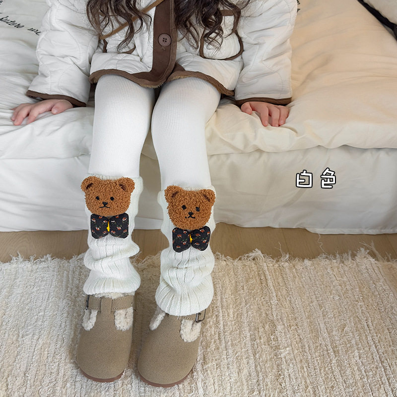 女童打底裤加绒加厚秋冬季儿童堆堆袜套保暖女宝宝黑色拼接连裤袜,淘宝优惠券,粉丝福利购,淘宝优惠卷