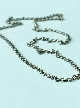 s925纯银男女款金典百搭十字链