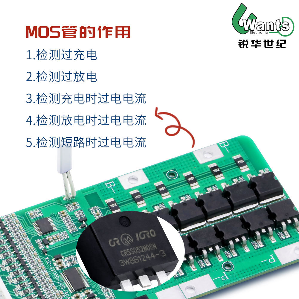 CRSM088N12N  华润微 120V 60A  汽车锂电 场效应管 DFN5*6 - 图0