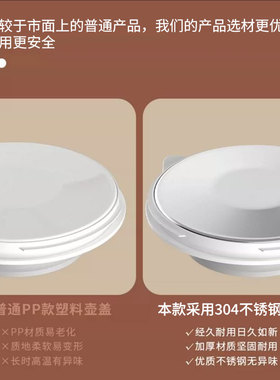 小白熊恒温壶调奶器盖子