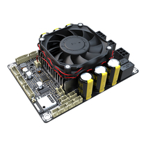 2 * 100W 1*200W Bluetooth 5 0 High performance 2 1D class power amplifier board with DSP-JAB5