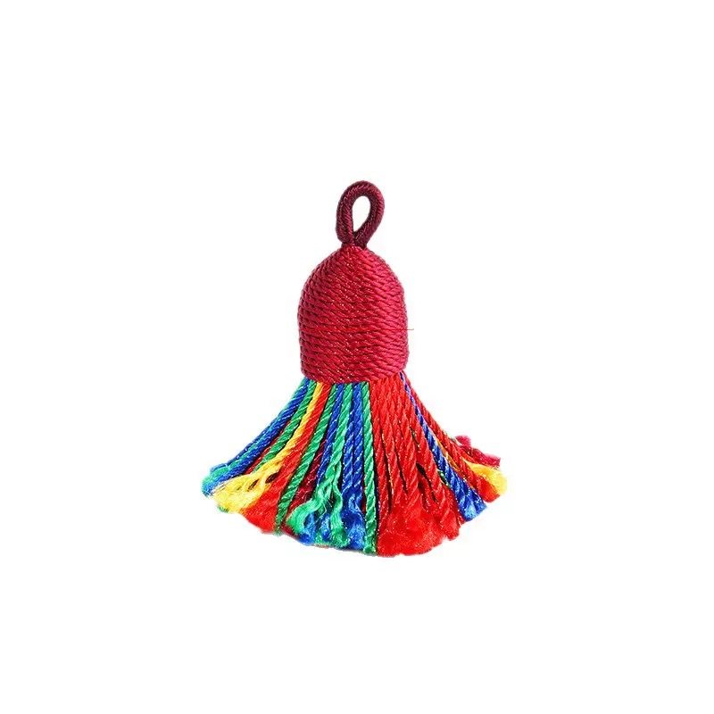 5cm短胖藏式流苏穗子包装礼品钥匙扣手机指环挂件香包香囊配件,淘宝优惠券,粉丝福利购,淘宝优惠卷