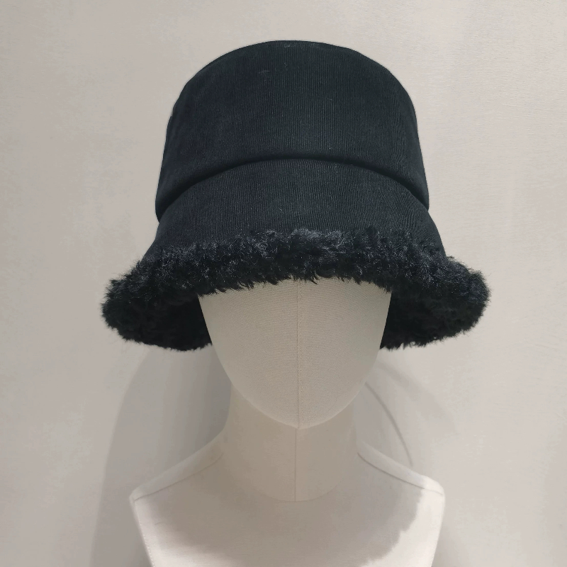 日系秋冬季麂皮绒渔夫帽韩版百搭保暖帽子羊羔毛绒遮脸加厚盆帽女,淘宝优惠券,粉丝福利购,淘宝优惠卷