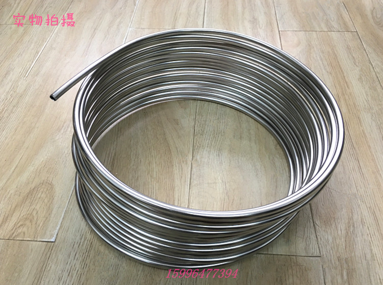 304不锈钢管气路管3 4 5 6 1/4 8mm色谱气路软管盘管毛细管空心管 - 图1
