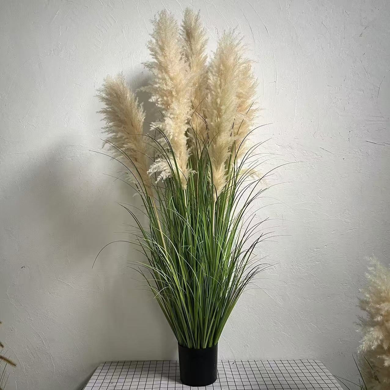 仿真网红天然芦苇假花绿植狗尾草商场店面植物造景家居盆栽摆件,淘宝优惠券,粉丝福利购,淘宝优惠卷