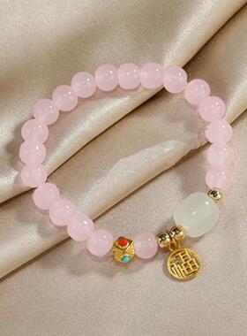 普陀山福牌手链开了转运光的手串