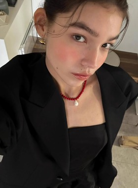 普陀山官方正品新年红绳龙年本命年红手绳属龙附身符搭配红色项链