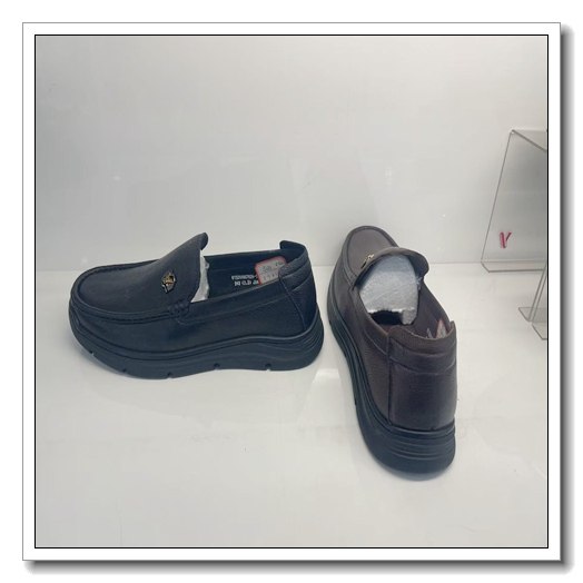 意尔康男鞋新款真皮休闲皮鞋男豆豆鞋中年男士爸爸鞋6112AA60763A,淘宝优惠券,粉丝福利购,淘宝优惠卷