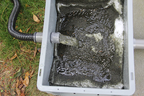 锦鲤鱼池过滤箱吸污机清理设备过滤器底部吸污器泳池水下吸沉淀物 - 图0