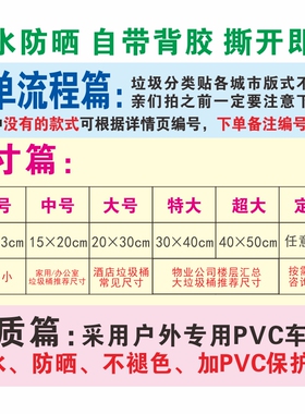 防水北京上海苏州干湿可回收贴纸