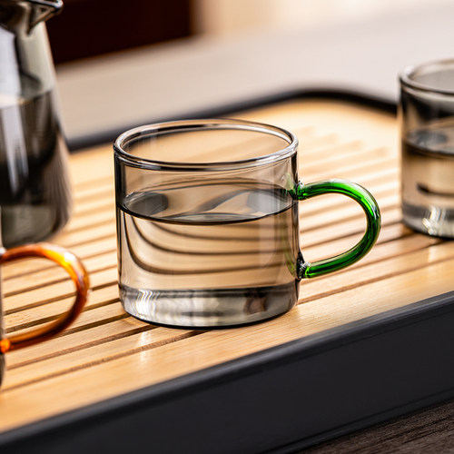 瓷牌茗玻璃旅行茶具便携式车载泡茶器高档随身套装户外功夫泡茶壶 - 图2